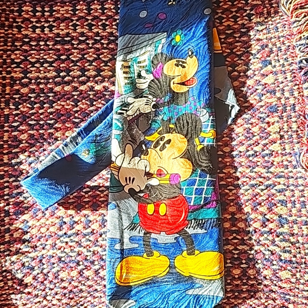 Mickey & Minnie Musical Tie